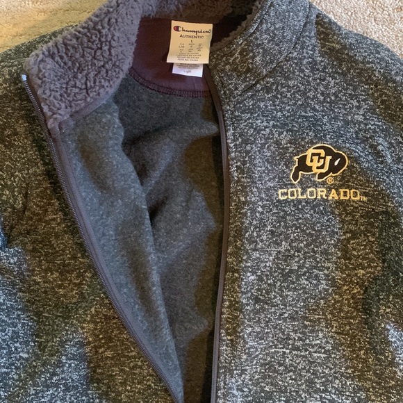 CU Boulder Champion zip up - Picture 4 of 4